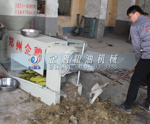菜籽榨油機工作過程(圖1) 菜籽榨油機工作過程(圖1)